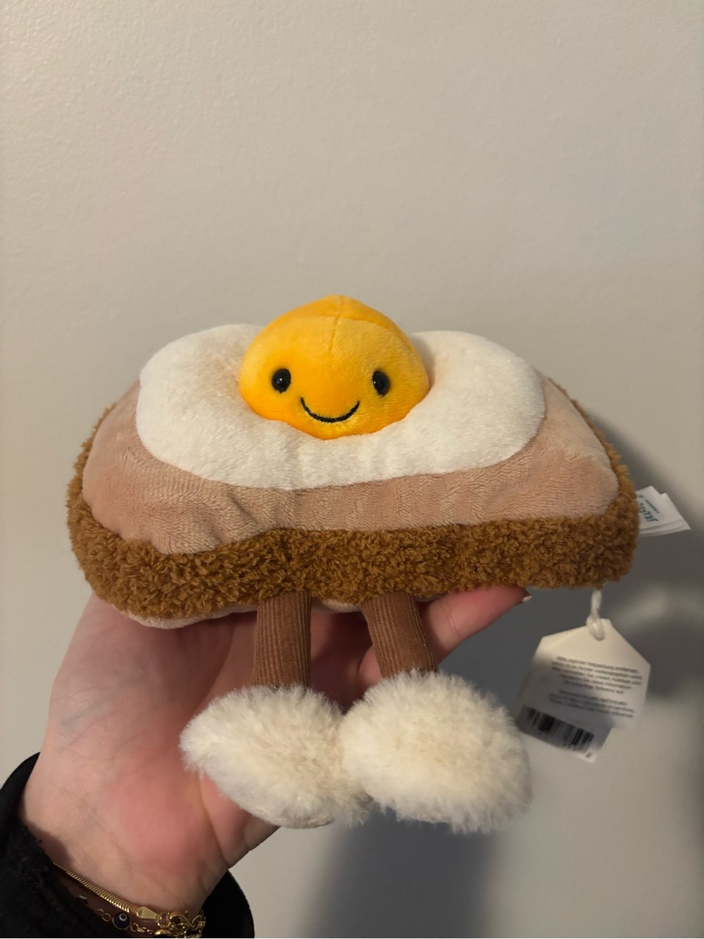 Jellycat Egglantine egg on toast